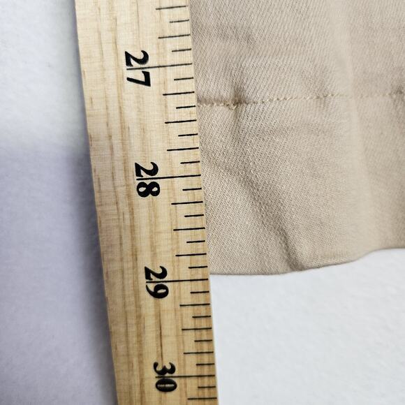 Hudson Women Taylor High Waist Flare Jean Park Beige Patch Pocket 27 Stretch Tan - Picture 15 of 16